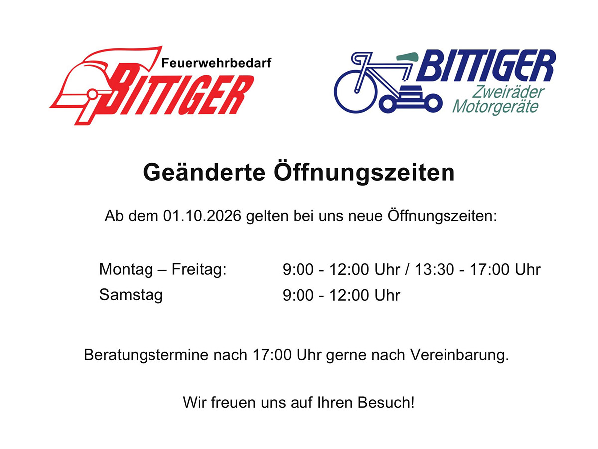 Feuerwehrbedarf Bittiger